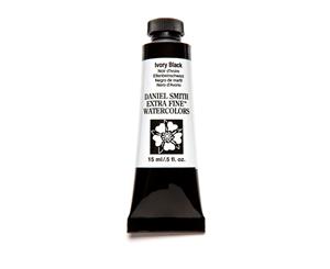 Daniel Smith Watercolour 15 ml Tube (Series 1) - Ivory Black (0048)