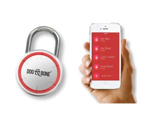 Dog Bone Locksmart Keyless Bluetooth Padlock Safe Lock for Android iPhone Locker