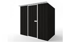 EasyShed S2315 Skillion Roof Garden Shed - Ebony