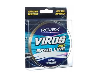 Jarvis Walker Rovex Viros Braid Line 150yd 15lb 0.20mm Chartreuse Fishing Line