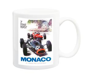 Monaco Grand Prix 1967 Poster Mug - 11 Fluid Oz