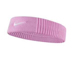 Nike Mens Dri Fit Reveal Wicking Workout Sweat Headband - Pink RiseLaser FuchsiaWhite