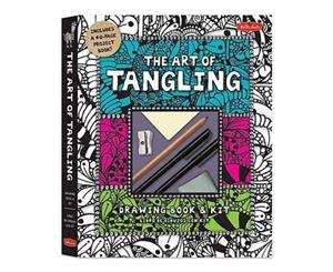 Quarry Books The Art Of Tangling Drawing Book & Kit