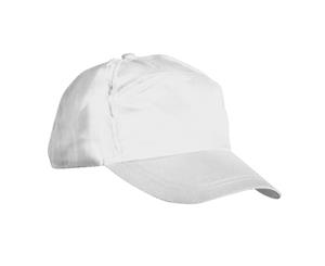 Result Unisex Plain Baseball Cap (White) - BC955