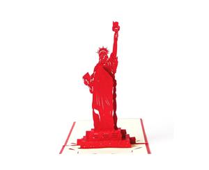 Statue of Liberty 3d Pop Up Greeting Card