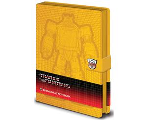 Transformers Notebook Bumblebee Logo Premium A5 - Multi