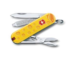 Victorinox Classic Swiss Army Small Pocket Knife w Scissors Blade Alps Cheese