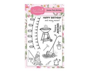 Apple Blossom A6 Stamp Set - Garden Party Birthday - Set of 11 Stamps