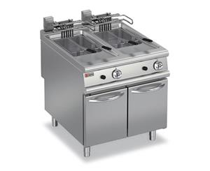 Baron 2 X 20L Double Pan Electric Deep Fryer