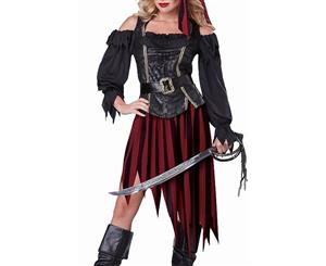 California Costumes Black US Size XL Complete Outfit Pirate Costume