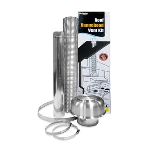 Deflecto 150mm Rangehood Roof Venting Kit