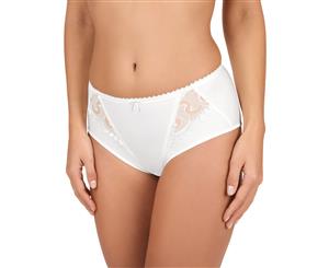 Felina 213210-003 Rhapsody White Embroidered Brief