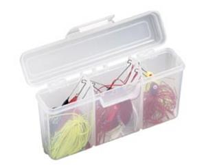 Flambeau 220 Small Spinnerbait Box - Lure Box with 3 Compartments