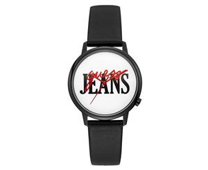 GUESS Originals 38mm Analogue Leather Watch - Black