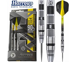 Harrows - Elite Darts - Steel Tip - 90% Tungsten - 21g 22g 23g 24g 25g 26g