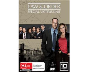 Law and Order Special Victims Unit Season 10 DVD Region 4