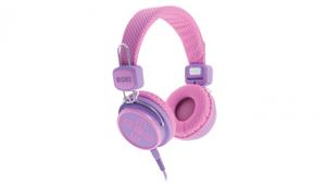 Moki Kid Safe Limited On-Ear Headphones - Pink/Purple