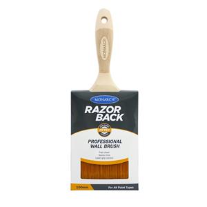 Monarch Razorback 100mm Lasergrip Wall Paint Brush