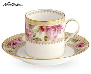 Noritake Hertford Espresso Cup & Saucer Set - White