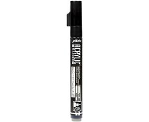 Pebeo - Acrylic Marker Extra Fine Tip 0.7mm - Precious Black