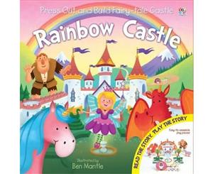 Rainbow Castle  Press out and Build Fairy-Tale Castle