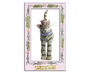 Royal Furmily Pawtraits Baroness Anchovy de Breath Cat Single Tea Towel