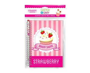 Sketch and Sniff Scented Sketch Pads - Strawberry