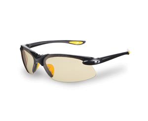 Sunwise Waterloo Black Sunglasses with Light Reacting Chromafusion Lenses