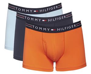 Tommy Hilfiger Men's StretchPro Boxer 3-Pack - Blue/Orange/Black