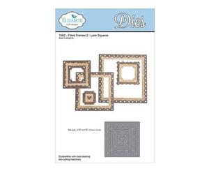 Elizabeth Craft Metal Die Fitted Frames 2 Lace Squares