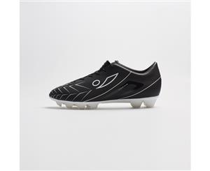 Kids Concave Halo + FG - Black/White Football Boots