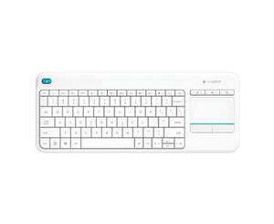 Logitech Wireless Touch Keyboard K400PLUS-2 Multi-Operating System White