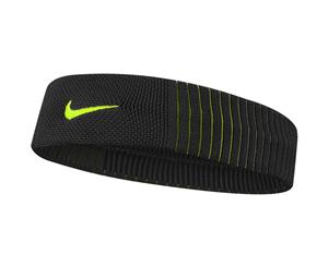 Nike Mens Dri Fit Reveal Wicking Workout Sweat Headband - BlackVoltVolt