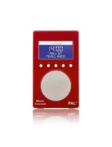 PAL+  Bluetooth Portable FM/DAB+ Radio - Red