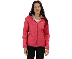 Regatta Womens/Ladies Jazmine II Waterproof Durable Hooded Jacket Coat - Bright Blush