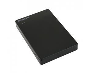 Simplecom SE203 Tool Free 2.5" SATA HDD SSD to USB 3.0 Hard Drive Enclosure Black