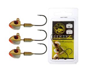 TT Lures DemonZ Jighead Golden Boy 1/6oz Qty 3