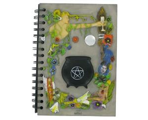 Witch Couldron Magnetic Notebook 22cm