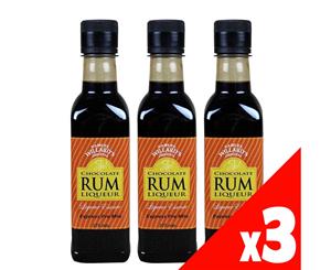 3 Pack Samuel Willards Pre-Mix Chocolate Rum Liqueur 375ml Home Brew