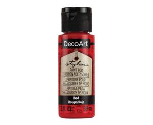 Americana Decor - Stylin Paint 2oz - Red