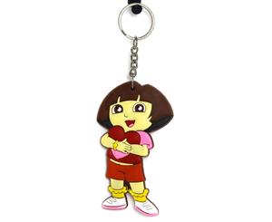 Cartoon Characters Pvc Keychain CUTE GIRL