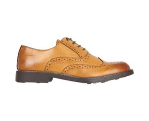 Giorgio Mens Golf Shoes Sports Brogues - Brown