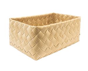 IconChef Wood Chip Rectangular Basket Large 40x27x16cm