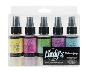 Lindy's Stamp Gang Starburst Sprays 2oz 5/Pkg-Drop Dead Diva