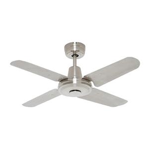 Mercator 90cm Brushed Chrome Swift Ceiling Fan