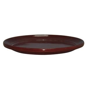 Northcote Pottery Sienna 'Glazed Look' Round Saucer - 300mm