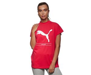 Puma Women's Nu-Tility Tee - Nrgy Rose