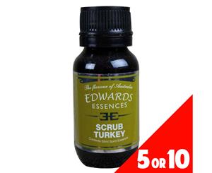 5 or 10 Pack Spirit Essence Flavour SCRUB TURKEY 50ml Edwards Essence Home Brew