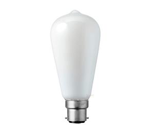 6 Watt Edison Opal Dimmable LED Light Bulb (B22)