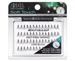 Ardell Soft Touch Duralash Knot Free Tapered Long Black Fake False Eyelash Lash